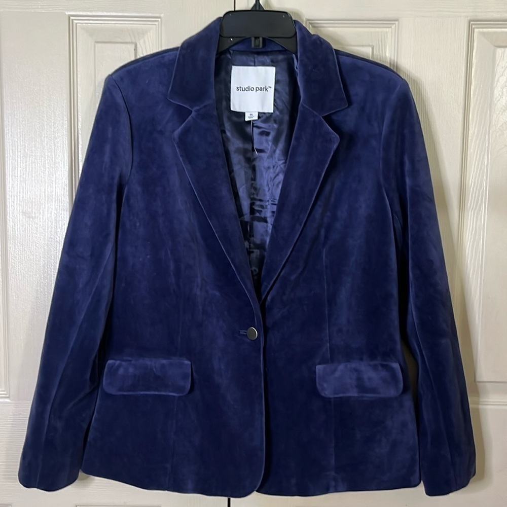 Studio Park x Shawn Killinger Velveteen Blazer(359T)